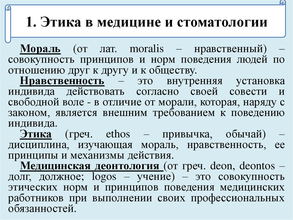 Этические проблемы в медицине презентация